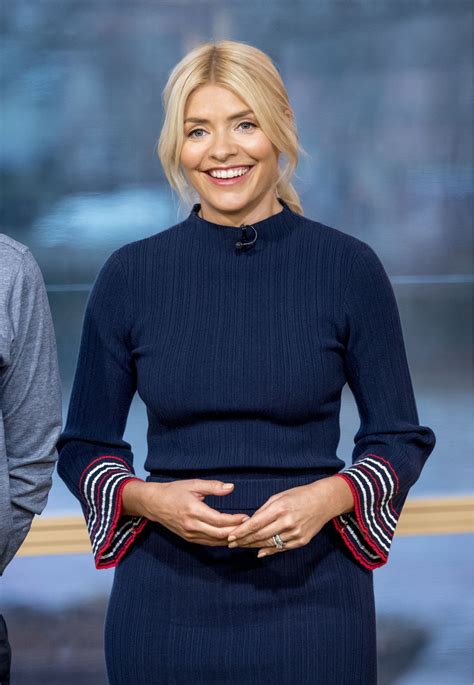 Television star and singer rochelle humes was revealed as holly willoughby's replacement this week as she stepped in to host this morning alongside phillip. Holly Willoughby - This Morning TV Show in London 01/23 ...