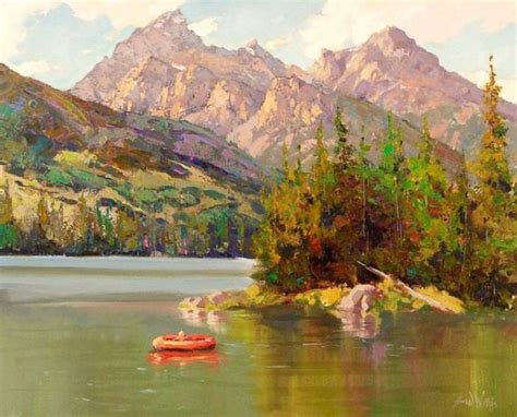 Beautiful Landscape Oil Paintings By Sean Wallis ~ Some Art And Craft Ideas