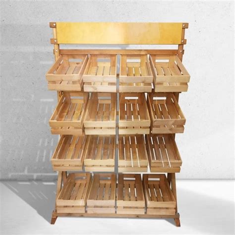 Eco Style Bakery Display Stand Colorwoodlatvialv