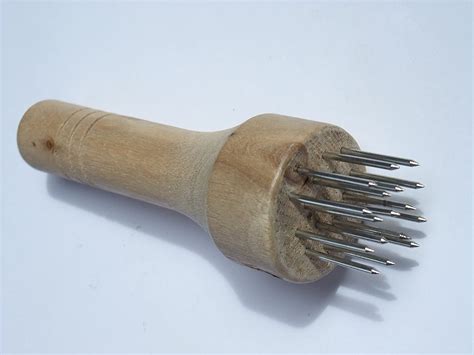 Belly Pork Skin Crispy Hand Tools Hole Hammer Tasty Needle Poke Pointed