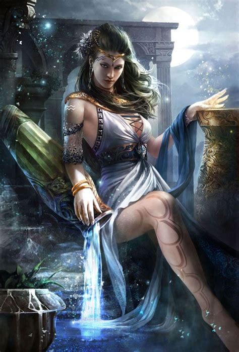 Nemisis Greek Goddess Of Human Fate To Meet Her Is To Be Absolutely Tested Fantasy Women