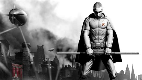 The concept of arkham city was established long before the joker's takeover of arkham asylum. Batman: Arkham City, Robin (character) Wallpapers HD / Desktop and Mobile Backgrounds