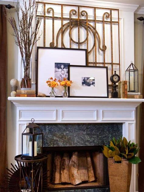 Home Design And Decor Decorate Over Fireplace Mantle Decorate Over