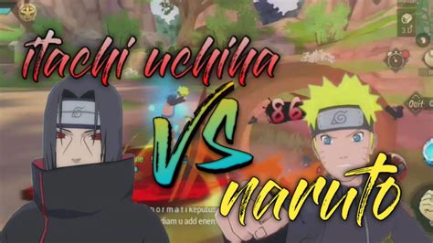 Naruto Vs Itachi Uchiha Game Fight Gameintrepid01 Youtube