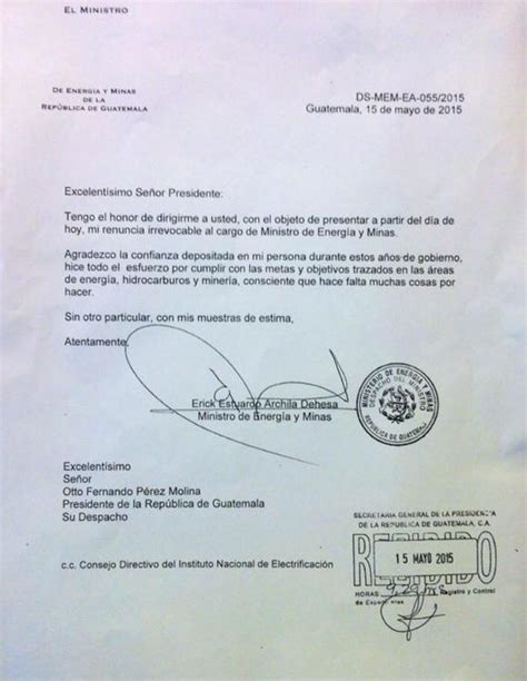 Obtener Carta De Renuncia Irrevocable Guatemala Civiahona