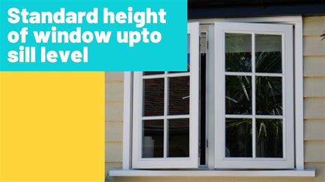 Standard Height From The Floor To Window Sill In Bedroom