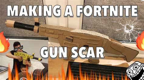 How to burn out a nerf gun (high power batteries vs nerf motors!) time stamps for your viewing. MAKING A NERF FORTNITE GUN - SCAR - YouTube