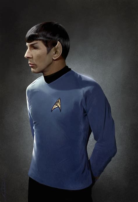 Spock By Amandatolleson On Deviantart Star Trek Spock Star Trek Art