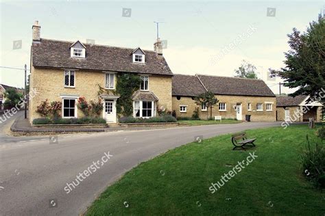 Glympton Village Estate Oxfordshire Village Idyll Editorial Stock Photo