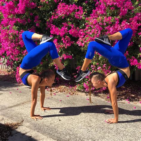 Teagan And Samantha Rybka Acrobatic Twins With 2 Million Youtube Subscribers Why We Train