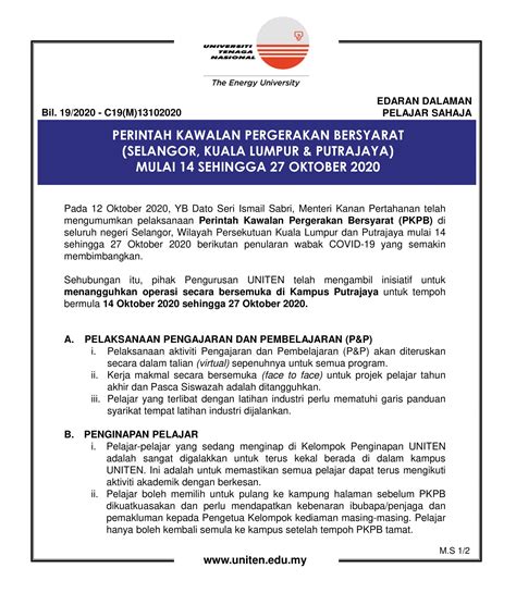 The malaysian government movement control order (malay: Conditional Movement Control Order (CMCO) Guidelines - SRC ...