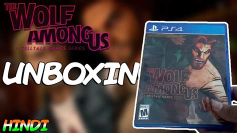 The Wolf Among Us Ps4 Pro Standard Edition Hindiindian Unboxing