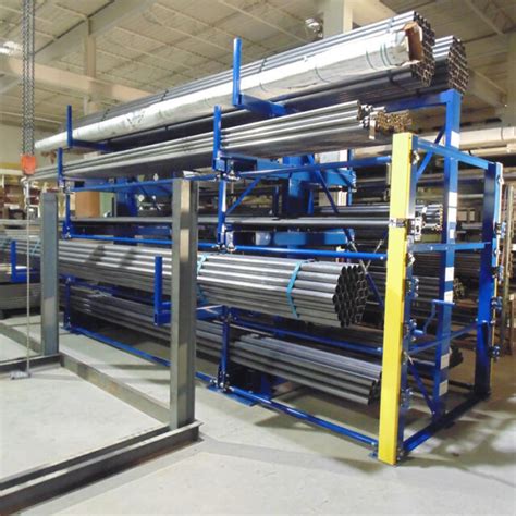 Roll Out Cantilever Rack Barron Equipment Overhead Doors