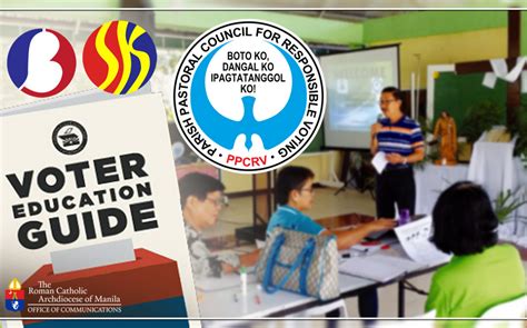 Ppcrv To Conduct Voters Education For Barangay And Sk Elections The