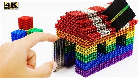Asmr How To Make Rainbow House With Tons Of Magnet Balls Magnet