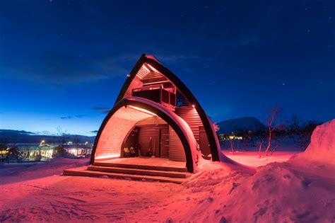 View The Northern Lights From 2 Igloo Cabins In Finnish Lapland