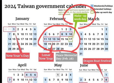 National Public Holidays Calendar 2024 Living In Taiwan Forumosa