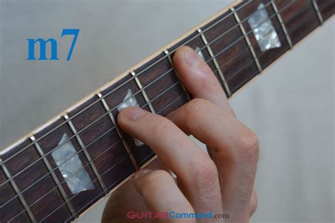 Learn How To Play This Minor 7 Guitar Chord