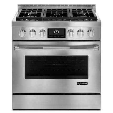 Jenn Air 36 Pro Style Gas Range W Multimode Convection Stainless