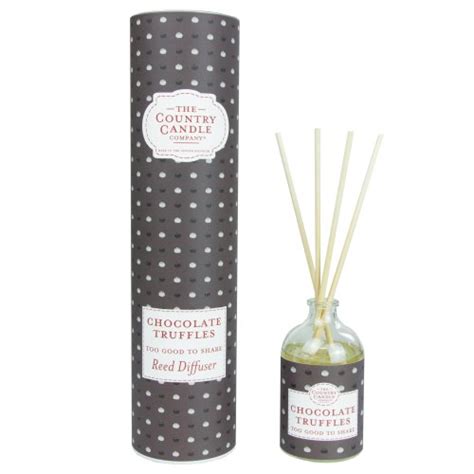 The Country Candle Company Chocolate Truffles Reed Diffuser On Onbuy