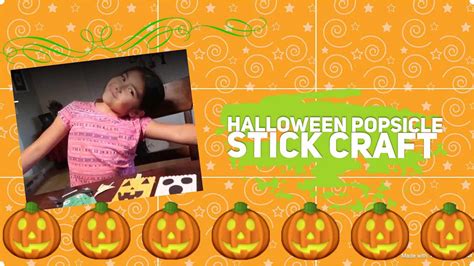 Halloween Craft For Kids Youtube