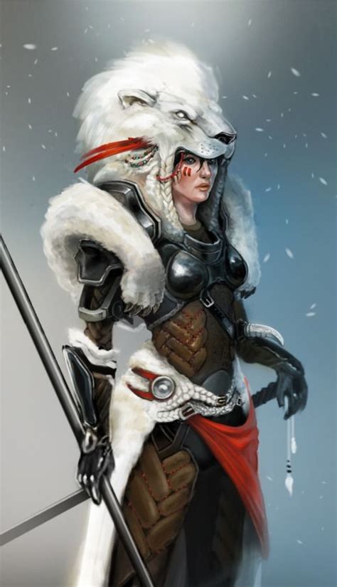 White Lion By Suburbbum Warrior Woman Fantasy Warrior Character