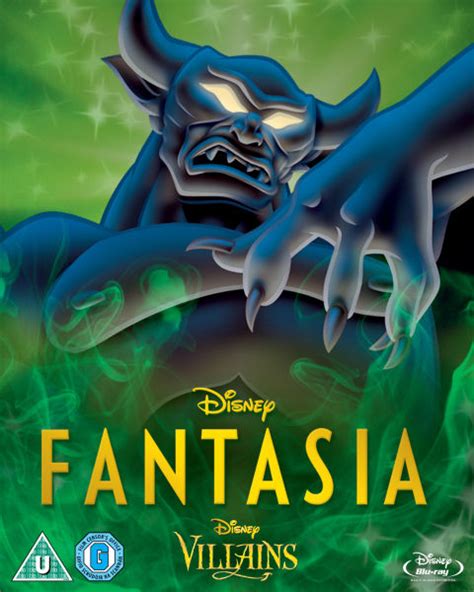 Fantasia Disney Villains Limited Artwork Edition Blu Ray Zavvi