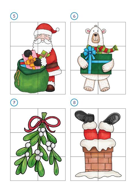 12 Puzzles Matemáticos Navideños Para Infantil Y Primaria Orientacion