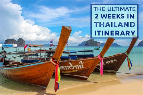Ultimate 2 Weeks In Thailand Itinerary Jetsetting Fools