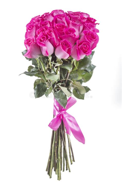 Pink Roses Bouquet Stock Photo Image Of Flowers Standing 61245116