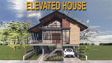 Elevated Bahay Kubo House Design Amakan House Village House Design