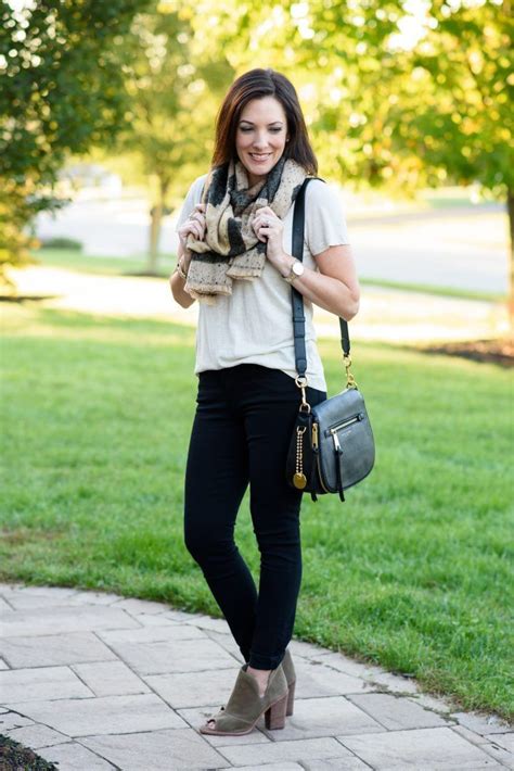 Fashion For The Modern Mom How To Wear Brown Boots With Black Based