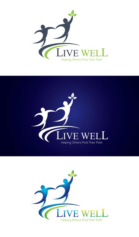 Health And Wellness Company Logo Design On Behance