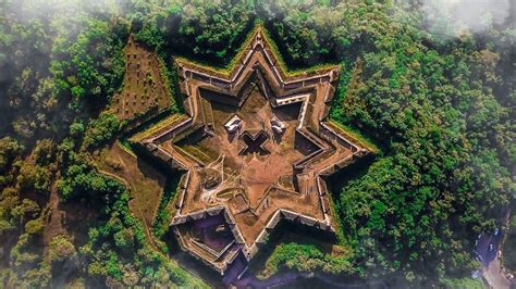 The Drone View Of This Fort Is Stunning Karnataka Tourism Youtube