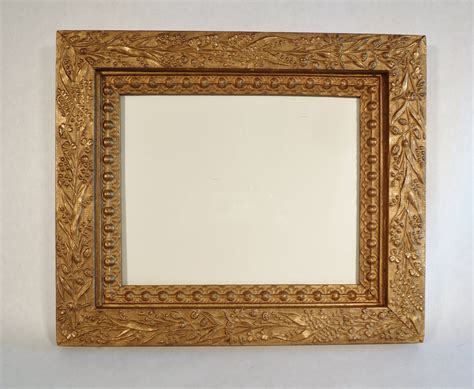 Antique Victorian Ornate Gold Frame 8 X 10 Gesso
