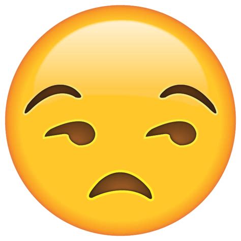 Download Unamused Face Emoji Emoji Island