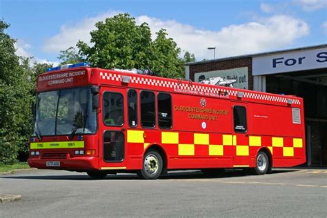 Fire Engines Photos Gloucestershire Dennis Incident Command Unit