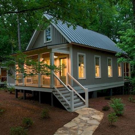 60 Small Mountain Cabin Plans With Loft Beautiful Gabled Metal Folly