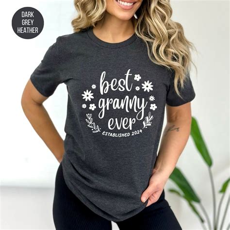 best granny ever shirt 2024 granny pregnancy announcement etsy