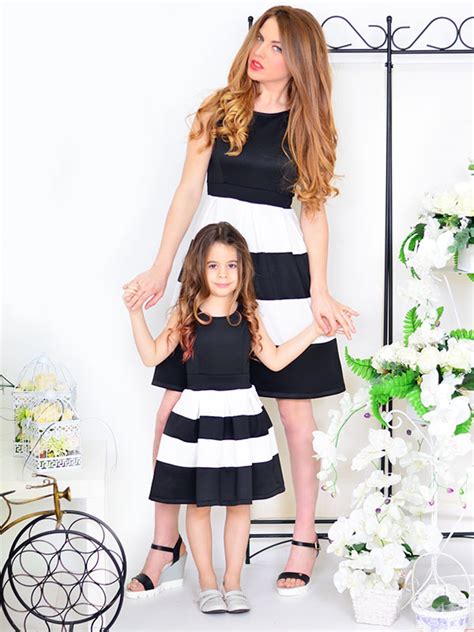 mother daughter matching outfits dresses images 2022