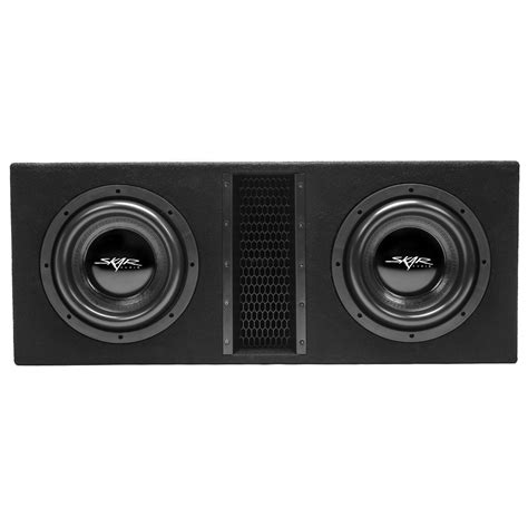 Skar Audio Evl 2x10d4 Dual 10 Evl Loaded Vented Sub Enclosure