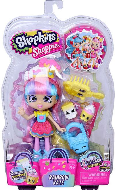 Shopkins Shoppies Rainbow Kate Doll Figure Moose Toys Toywiz