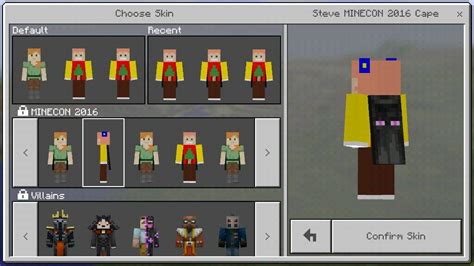 How To Use Capes In Custom Skins Mcpe Minecraft Amino