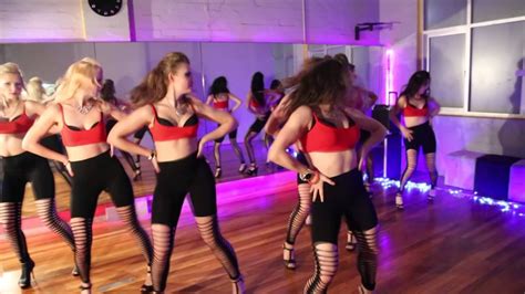 Aussie Hottie Heels Go Go Dance Style Beginners Group Youtube
