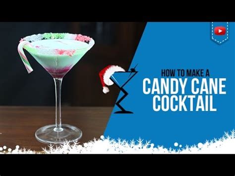 How to prepare a cocktail. Candy Cane Cocktail - How to make a Candy Cane Cocktail ...