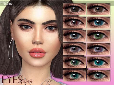 Pin By The Sims Resource On Makeup Looks Sims 4 In 2021 Sims 4 Eye