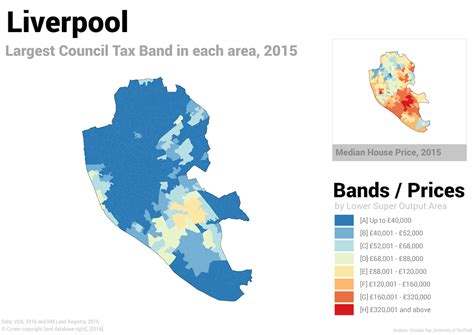 Five maps that prove it's time to reform council tax in England