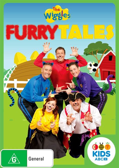 The Wiggles Furry Tales Dvd Anthony Field Paul Field Lachlan