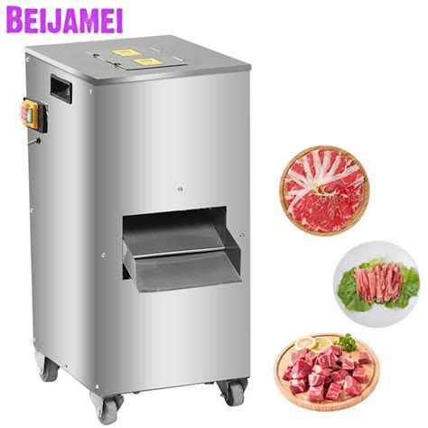 Beijamei Stainless Steel Double Cutting Machine Commercial Meat Slicer