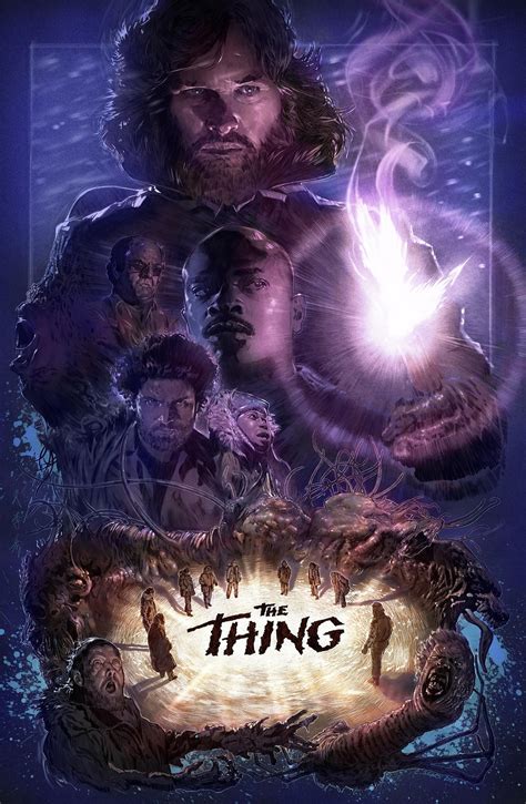 The Thing 1982 1920 X 2940 Movie Poster Art Horror Movie Art